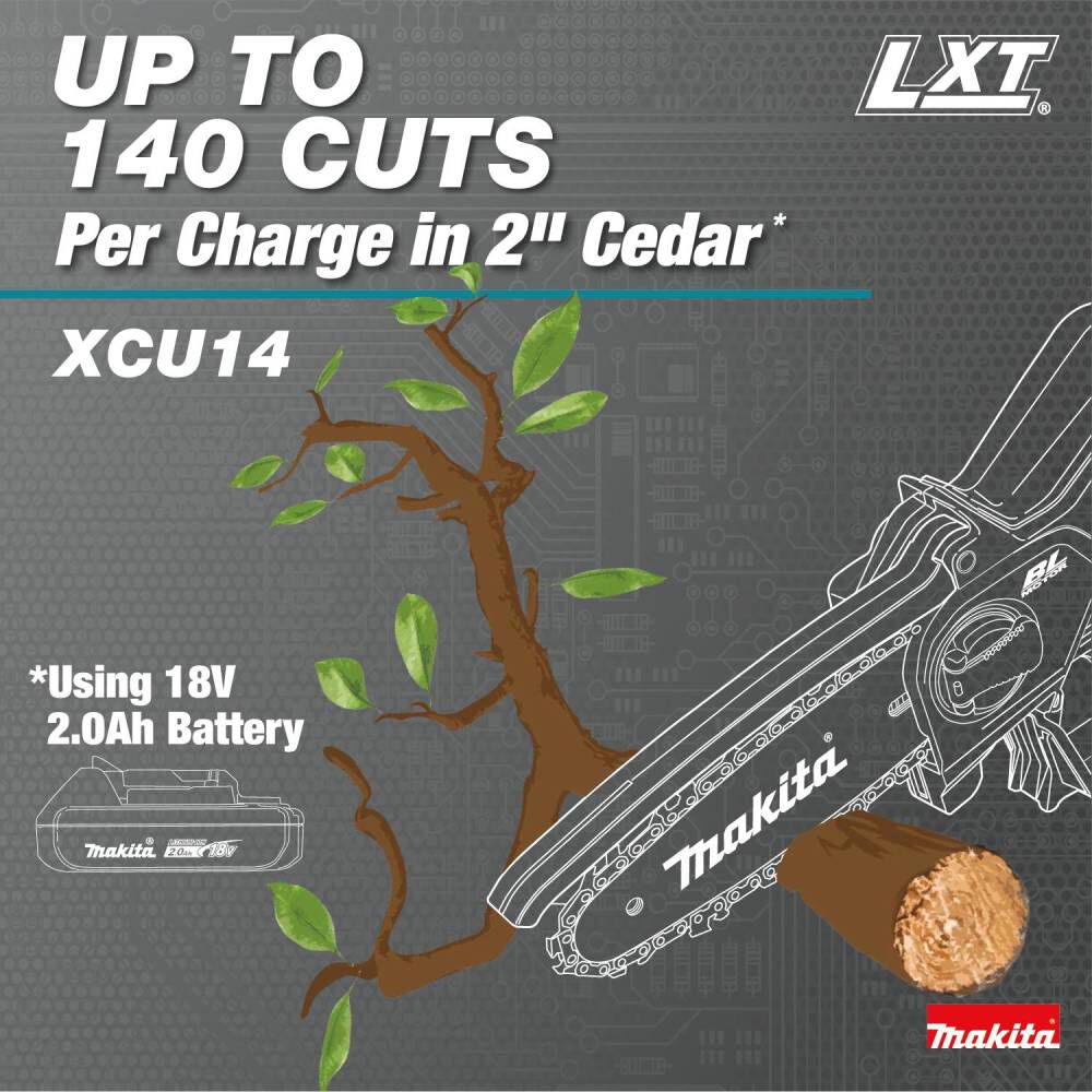 18V LXT Lithium-Ion Brushless Cordless 6 Inch Pruning Saw Kit (2.0Ah) XCU14SR1