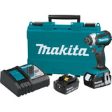 18V LXT Lithium-Ion Brushless Cordless Impact Driver Kit (5.0Ah) XDT13T