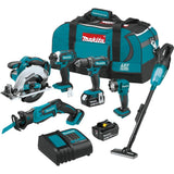 18V LXT Lithium-Ion Cordless 6-Piece Combo Kit (3.0Ah) XT614SX1