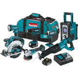 18V LXT Lithium-Ion Cordless 7-Pc. Combo Kit (3.0Ah) XT704