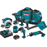 18V LXT Lithium-Ion Cordless 8-Piece Combo Kit (3.0Ah) XT801X1