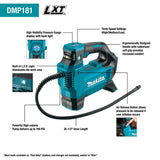 18V LXT Lithium Ion Cordless High Pressure Inflator (Bare Tool) DMP181ZX