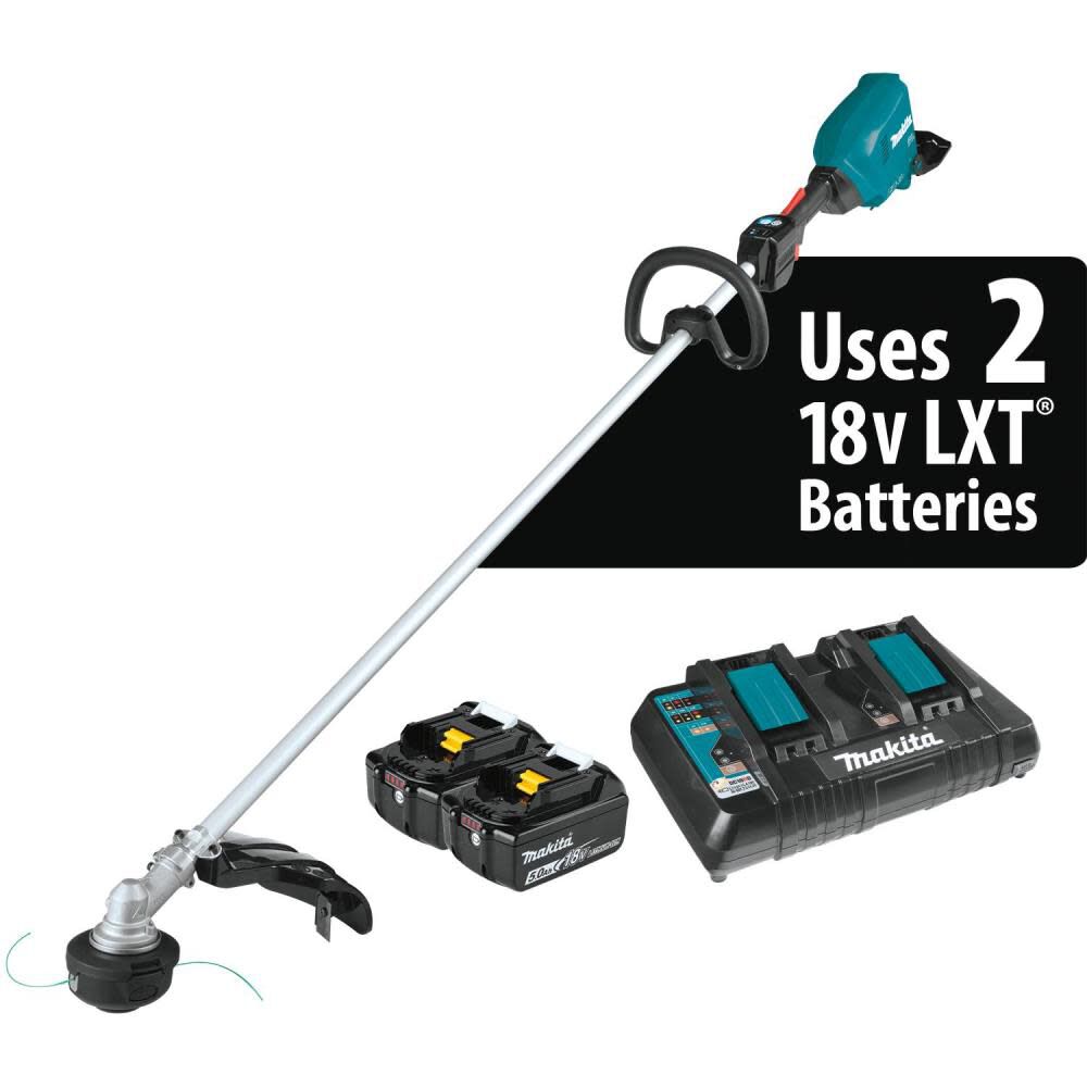 18V X2 (36V) LXT Lithium-Ion Brushless Cordless String Trimmer Kit (5.0Ah) XRU18PT