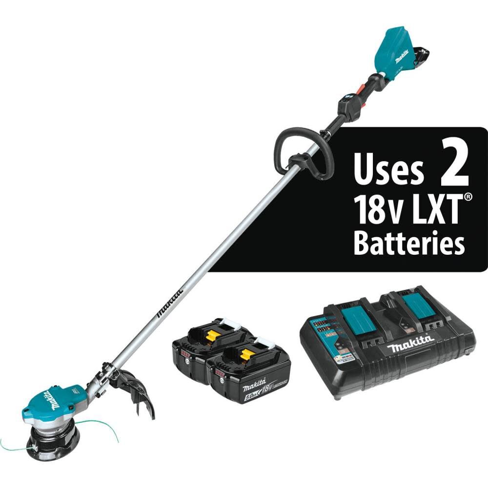 18V X2 (36V) LXT String Trimmer Kit Lithium-Ion Brushless Cordless (5.0Ah) XRU15PT