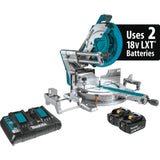 18V X2 LXT 36V 12in Miter Saw Kit & Laser XSL08PT