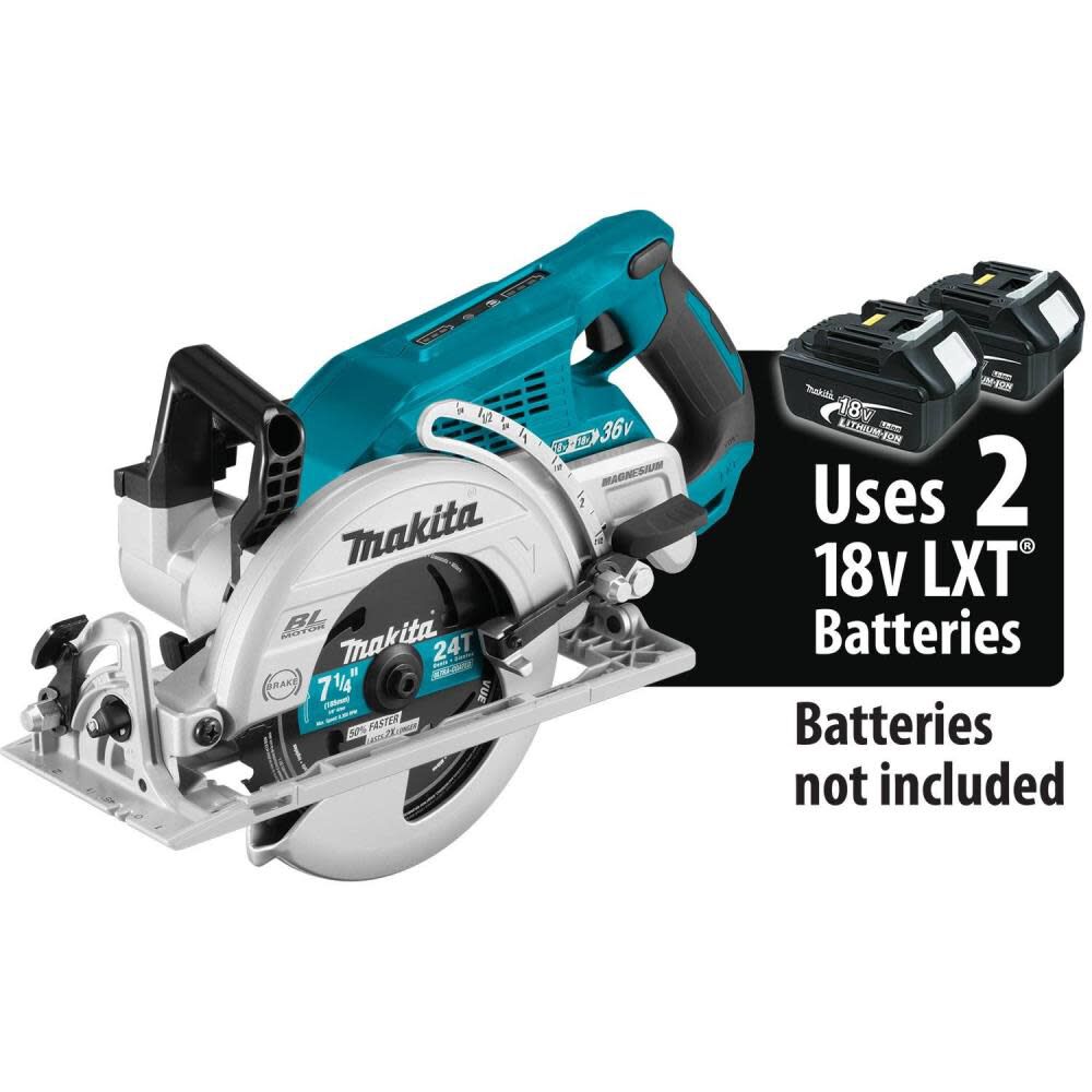 18V X2 LXT 36V Rear Handle 7 1/4in Circular Saw (Bare Tool) XSR01Z