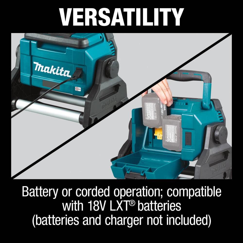 18V X2 LXT Lithium-Ion Cordless/Corded Work Light (Bare Tool) DML809