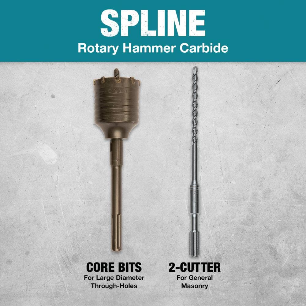 1in x 16in Spline Bit, 6-Cutter B-64076