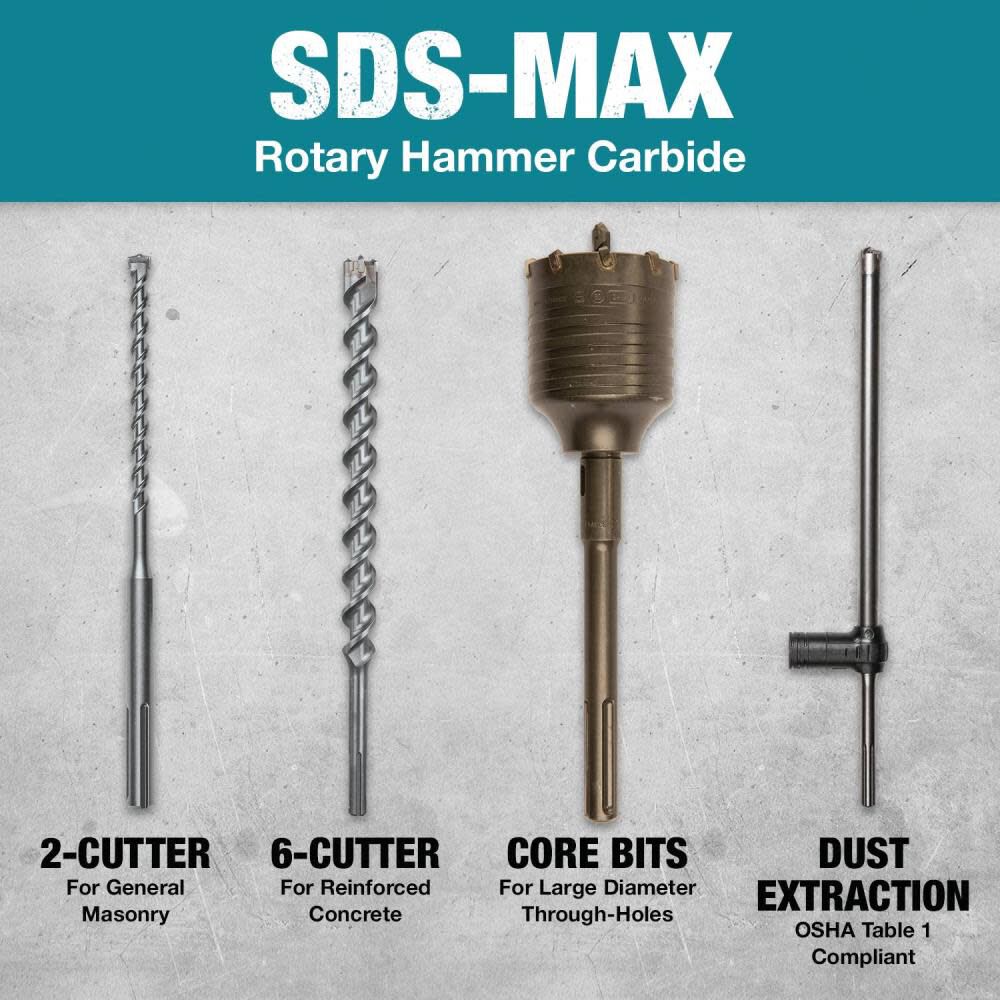 3 1/8in x 24in SDS MAX Tunnel Bit B-66313