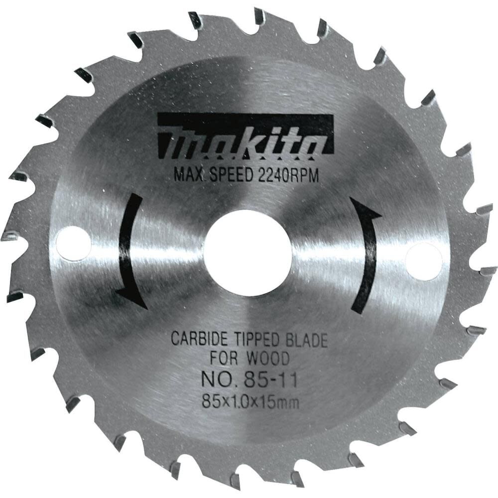 3-3/8 Inch 24T Carbide-Tipped General Purpose Circular Saw Blade 721005-A