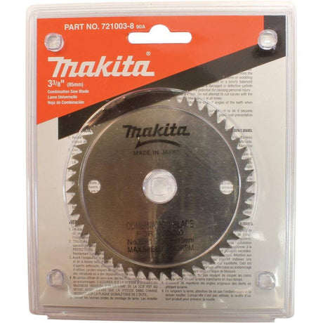 3-3/8 Inch 50T Steel Circular Saw Blade, General Purpose 721003-8