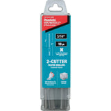 3/16in x 4in SDS-Plus Bit, 2-Cutter, 10pk B-60866