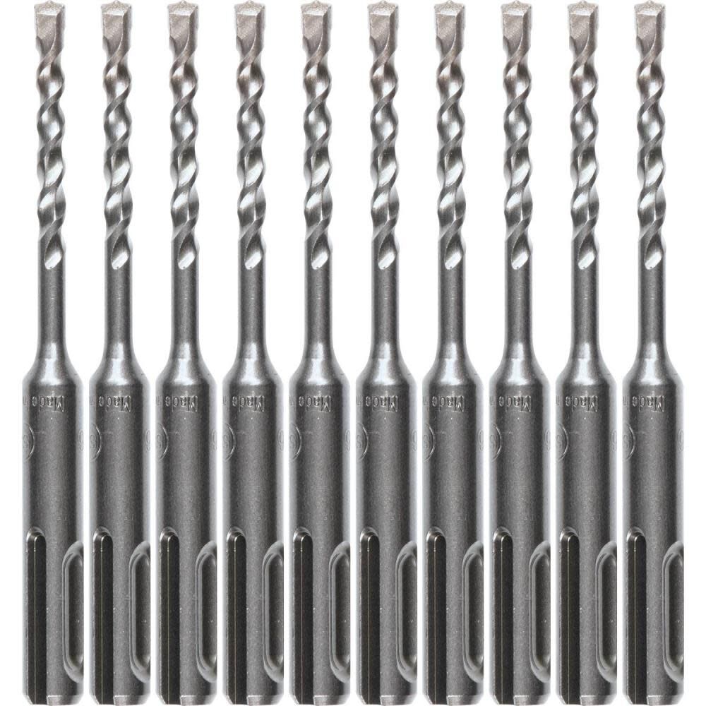 3/16in x 4in SDS-Plus Bit, 2-Cutter, 10pk B-60866