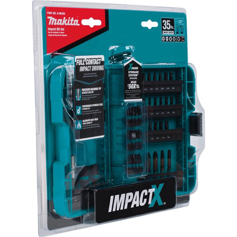 35 pc. Impact X Driver Bit Set A-98326