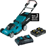 36V 18V X2 LXT 19in Lawn Mower Self Propelled 5Ah Kit with 4 Batteries XML14CT1