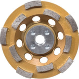 4-1/2 in. Double Row Diamond Cup Wheel Anti-Vibration A-96198