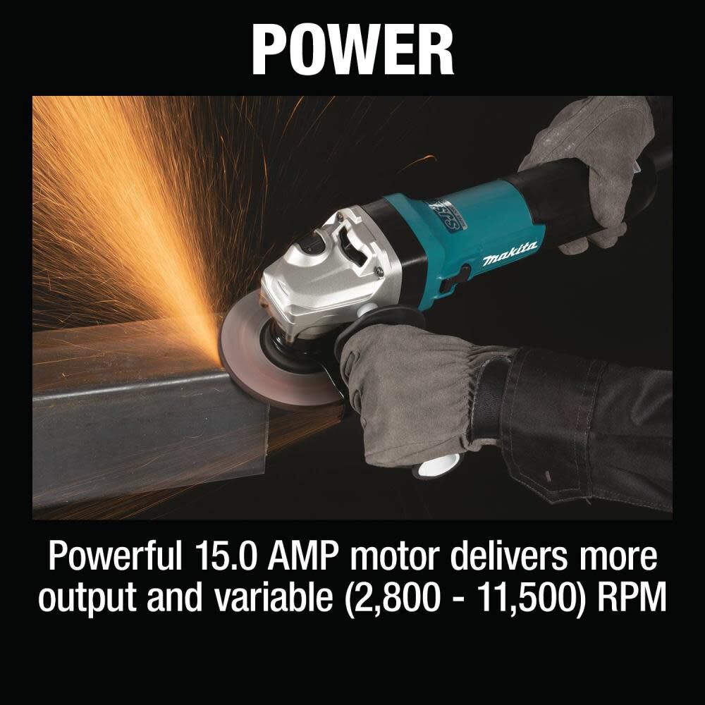 4-1/2 in SJS II High-Power Angle Grinder GA4590