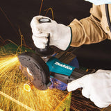 4-1/2in Paddle Switch Angle Grinder with Non-Removable Guard GA4553R