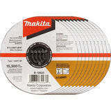 4 in. x .040 in. x 5/8 in. Thin INOX Cut-Off Wheel (10-Pack) B-12625-10