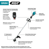 40V max XGT 17in String Trimmer Kit GRU04M1
