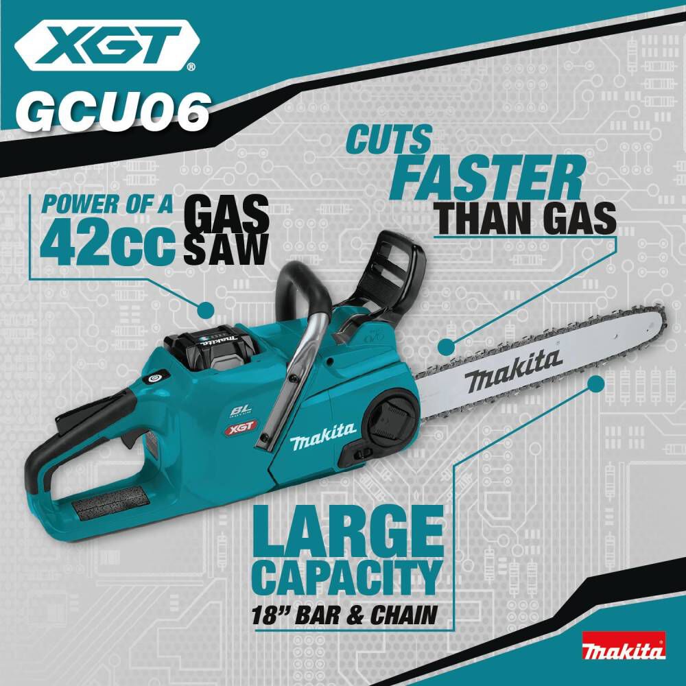 40V max XGT 18in Chainsaw (Bare Tool) GCU06Z