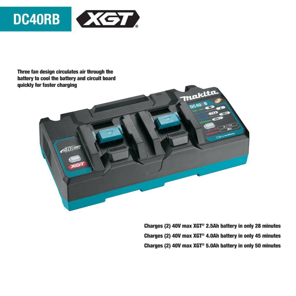40V max XGT 2.1 Gallon Wet/Dry Dust Extractor/Vacuum Kit GCV01PM