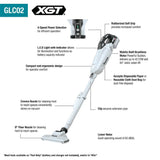 40V max XGT 4 Speed Compact Stick Vacuum with Dust Bag (Bare Tool) GLC02Z