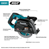 40V max XGT 7 1/4in Metal Cutting Saw with Electric Brake & Chip Collector (Bare Tool) GSC01Z