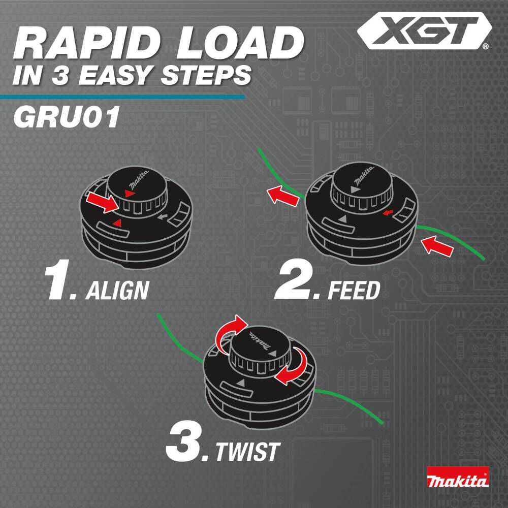 40V max XGT String Trimmer 15in (Bare Tool) GRU01Z