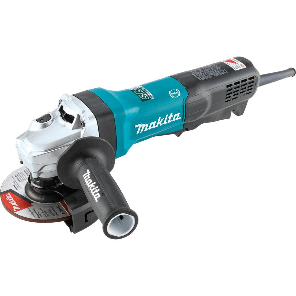 5 in SJS II High-Power Angle Grinder, Paddle Switch, with Brake GA5093