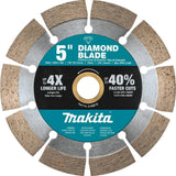 5 Inch Diamond Blade, Segmented, General Purpose B-69618