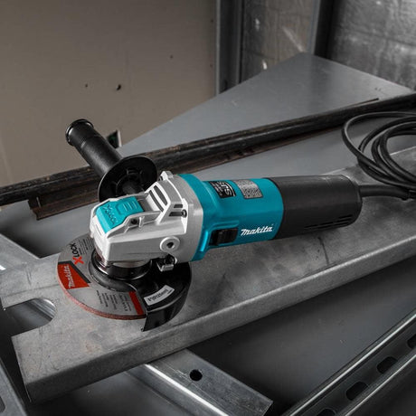 5in X LOCK Angle Grinder High Power with SJS GA5080