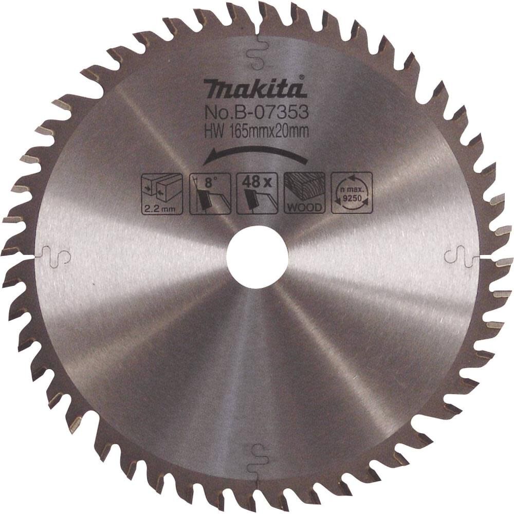 6-1/2 in. 48T Carbide Tipped Saw Blade B-07353