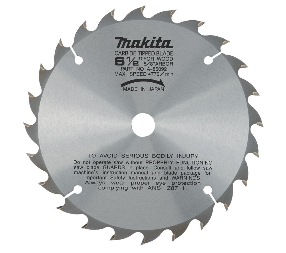 6-1/2 In. Replacement Blade 24T A-85092