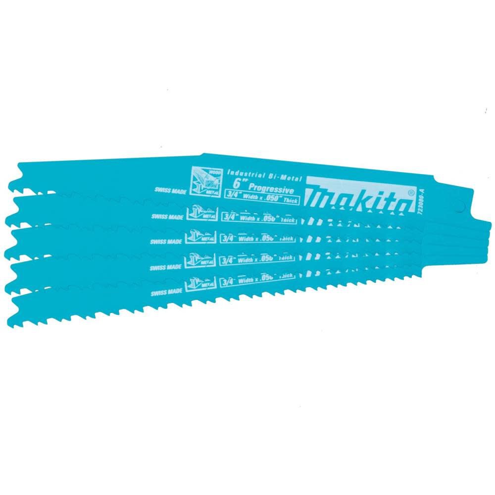 6 in. All-Purpose Recipro Saw Blade Progressive 5/pk 723080-A-5