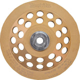 7 in. Double Row Diamond Cup Wheel Anti-Vibration A-96213