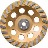 7 in. Turbo 24 Segment Diamond Cup Wheel Anti-Vibration A-96425