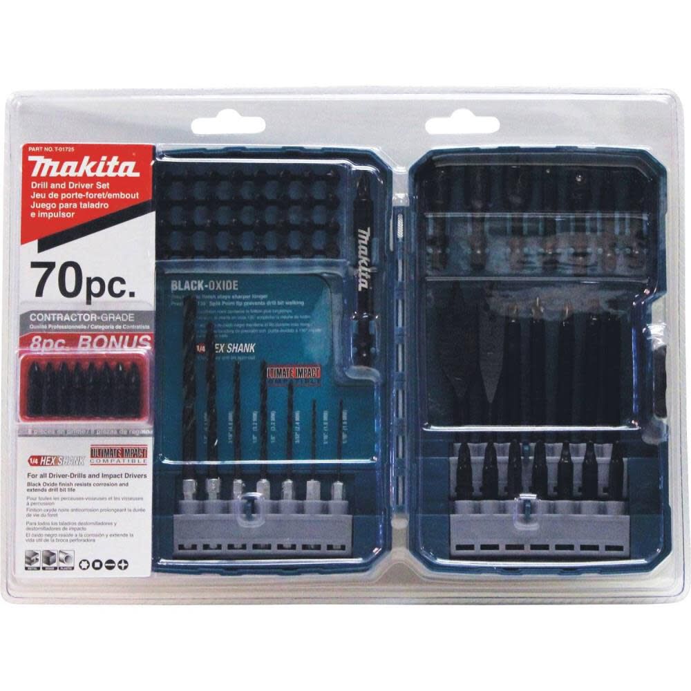 70 piece Bit Set T-01725