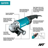 7in Angle Grinder with AFT and Brake GA7070X1