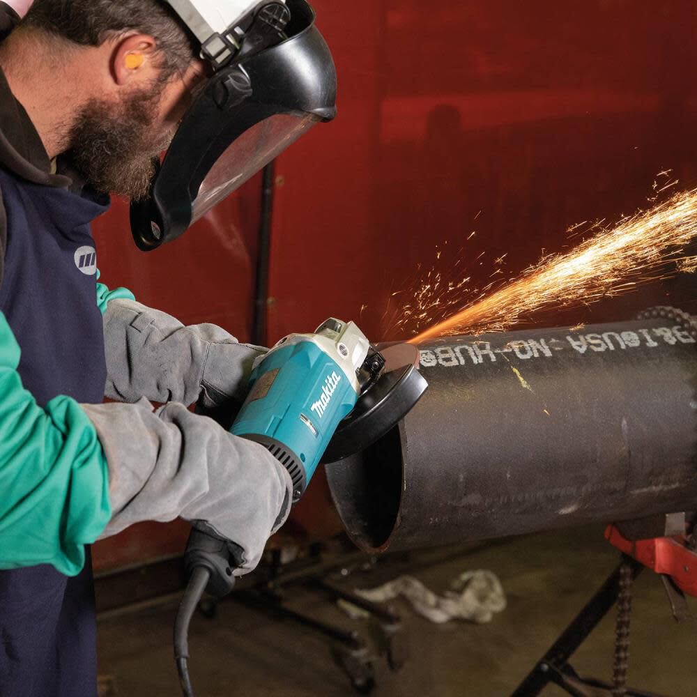 7in Angle Grinder with Lock-On Switch GA7082