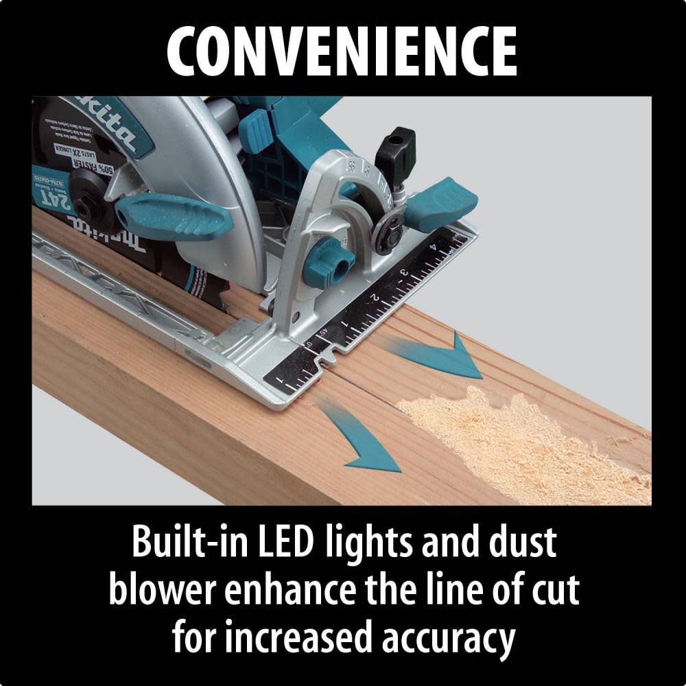 8-1/4 In. Magnesium Circular Saw with L.E.D. Lights and Electric Brake 5008MGA