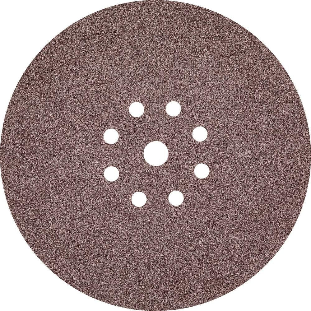 9 Inch Round Abrasive Disc, Hook & Loop, 120 Grit, 25pk B-68557