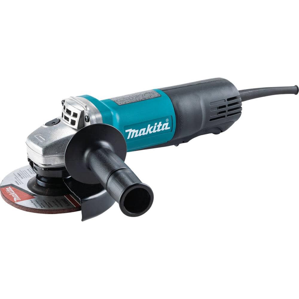 9558HP 5in Paddle Switch Angle Grinder with AC/DC Switch 9558HP