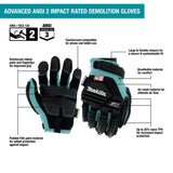 Advanced ANSI 2 Impact Rated Demolition Gloves Medium T-04276