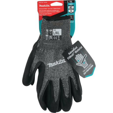Advanced FitKnit Gloves Cut Level 7 Nitrile Coated Dipped L/XL T-04145