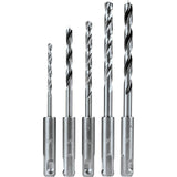 Assorted SDS-Plus Metal and Wood Drill Bit Set 5pc B-59243