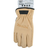 Driver Gloves Genuine Leather Cow Large T-04195