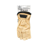 Driver Gloves Genuine Leather Cow Medium T-04189