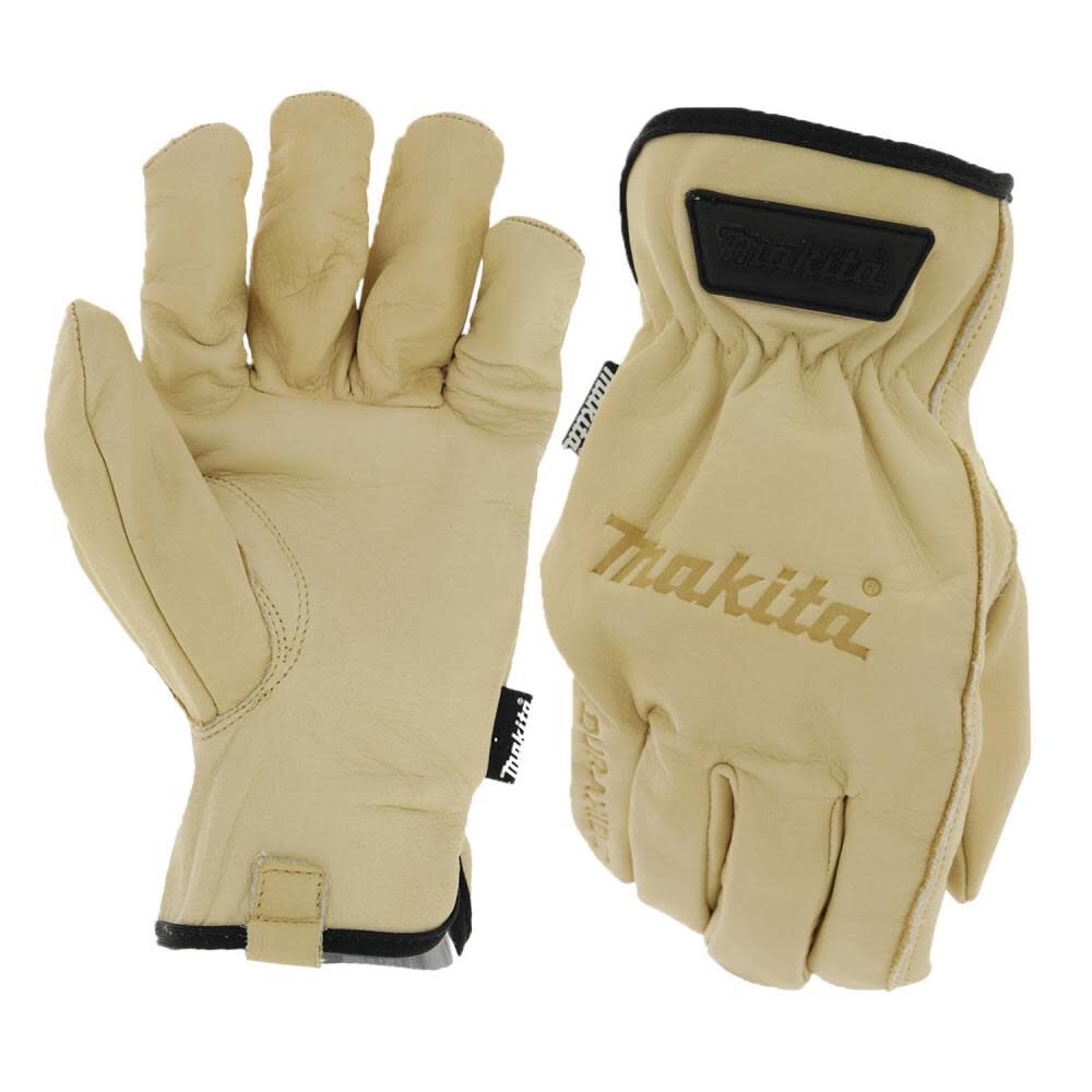 Driver Gloves Genuine Leather Cow Medium T-04189