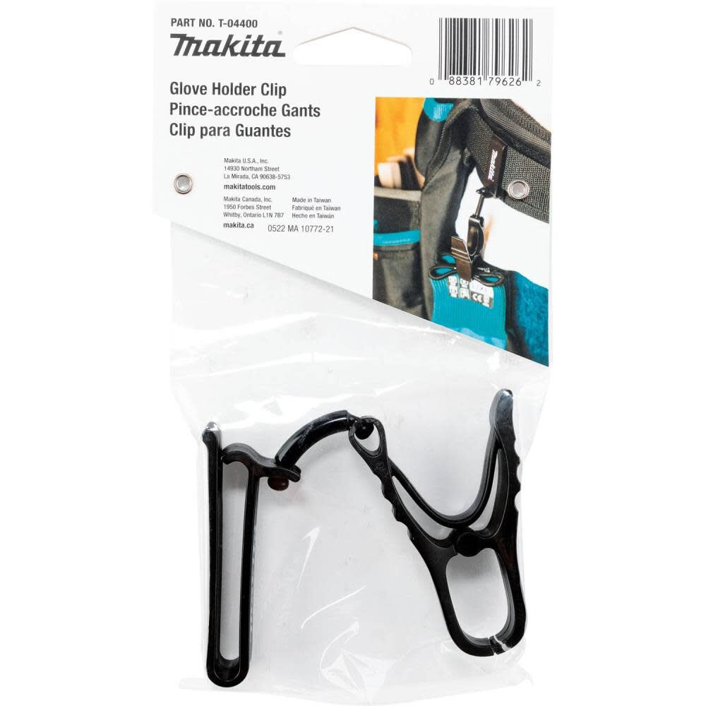 Glove Holder Clip, Black T-04400